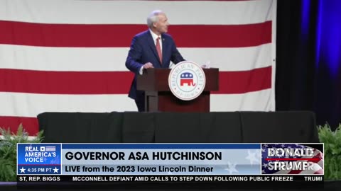 Asa Hutchinson says he has the qualifications to be POTUS in 2024