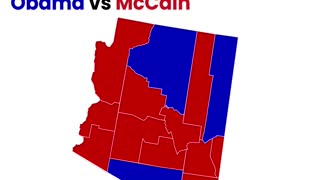 Arizona's 20-Year County Level Presidential Election Shifts: Unpacking Trump's Impact in 20 Seconds