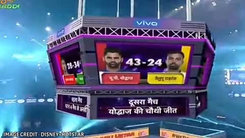 Up Yoddha Vs Telegu Titans Match Highlights Up Yoddha Vs Telegu Titans Highlights PKL Highlights