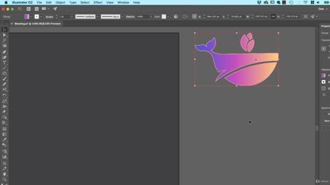 How to create lots of lines that blend together in Adobe Illustrator CC