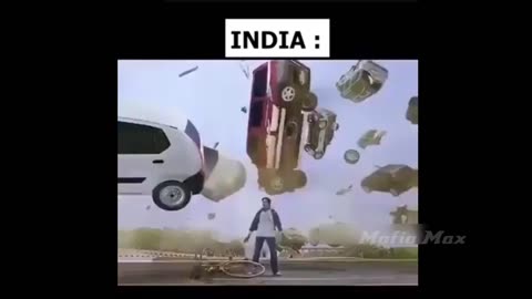 America vs India #funny video #hell comedy experience