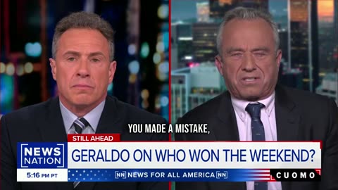 RFK Jr. Leaves Chris Cuomo Speechless for 2 Minutes Straight