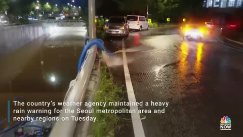 At Least Seven Killed In South Korea As Heavy Rain Causes Flooding