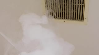 Real Life Duct Smoke Detector test using Smoke into return air plenum