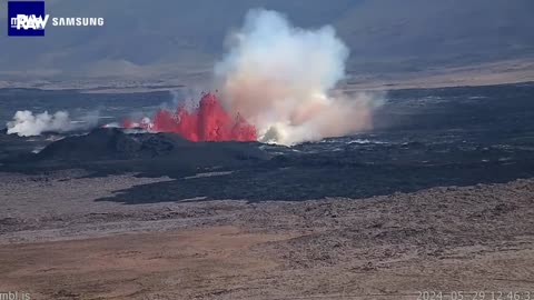 ISLANDE, les IMAGES HALLUCINANTES de la NOUVELLE ÉRUPTION VOLCANIQUE