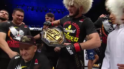 Khabib vs. Poirier Fight Highlights