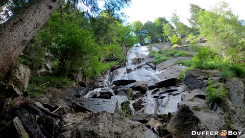 Feel The Nature - Waterfall 4K Video with Relaxing Music_Full-HD