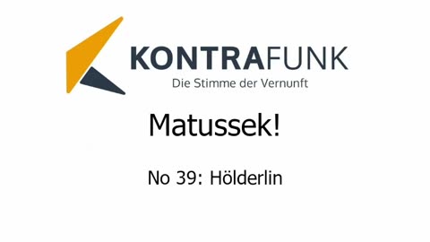 Matussek! - Folge 39: Hölderlin