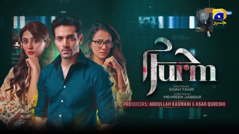 Jurm Last Episode Promo | Ft. Wahaj Ali, Durefishan Saleem |