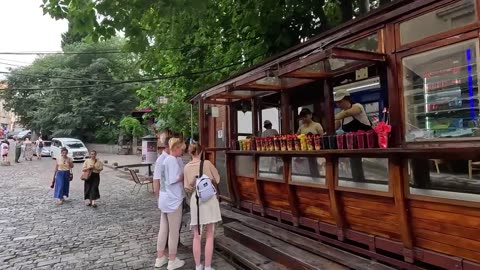 Tbilisi on a rainy day 🌧️ Walking tour 2023 | 4K HDR