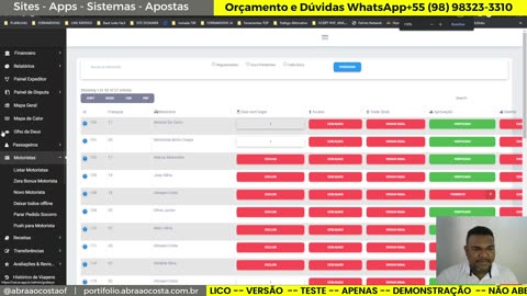 Como Adicionar um Gerente - Sistema Uber-99taxi