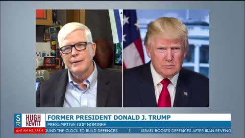 USA: President Donald Trump talks with Hugh Hewitt about debate with Joe Biden!