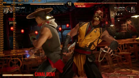 Mortal Kombat 1 RX 6600 + R9 5900X + 32GB RAM CL16 Teste/Gameplay/ Capítulo 1: A NOVA ERA - Kung Lao