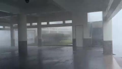 Typhoon Haikui wreaks havoc as it strikes Taiwan.