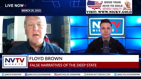 Nicholas Veniamin discusses "THE FALSE NARRATIVES OF THE DEEP STATE & GOLDEN AGE" with Floyd Brown