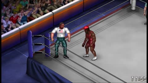 Brandon Tatum Vs. Eric July (youngrippa59) (Fire Pro Wrestling)