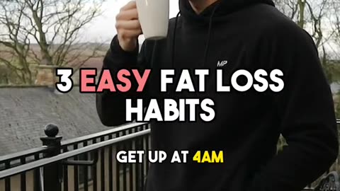 3 Easy Fat Loss Habits You Can Start Today, Fat Loss Tips, Weight Loss Tips