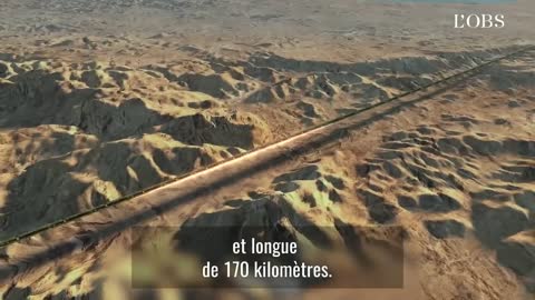 "The Line", le projet saoudien de ville futuriste au milieu du désert