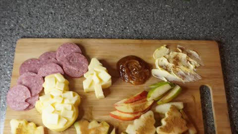 17 Days to Christmas | Cookie Cutter Fruit & Cheese | Christmas Charcuterie Board