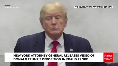 JUST RELEASED: Donald Trump's Testimony To New York AG's Fraud Probe Investigators