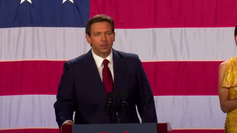 Florida Gov. Ron DeSantis wins re-election