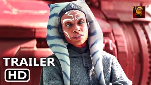 AHSOKA _Ahsoka Fights Droids_ Trailer (2023) Rosario Dawson