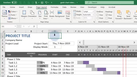 How to Make a Gantt Chart in Excel