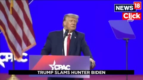 Donald Trump Speech At CPAC 2023 roasting president joe biden