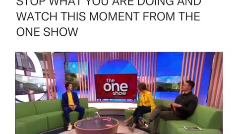 STOP WHAT YOU ARE DOING AND WATCH THIS MOMENT FROM THE ONE SHOW