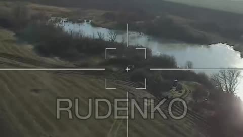 Defeat of a 155-mm AHS Krab (?) SAU SAU using a Lancet UAV near Kupyansk, Kharkiv Oblast.