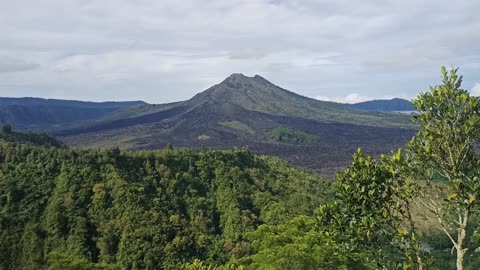 Pemandangan gunung batur,,kintamani,Bali