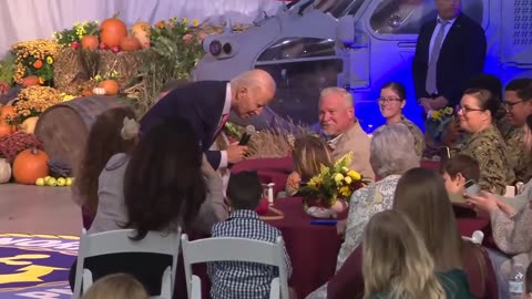 Biden CREEPS OUT Little Girl In BIZARRE Moment