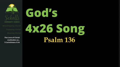 God’s 4x26 Song