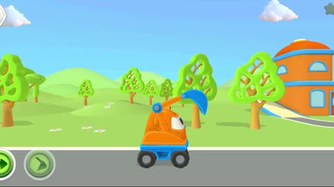 Car cartoons full episodes - Leo the Truck & Street vehicles for kids. Funny cartoons for kids.