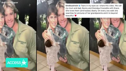 Bindi Irwin Thanks Steve Irwin For Being 'Amazing Guardian Angel' For Grace