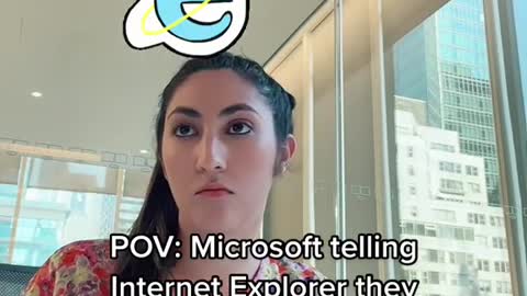 POV: Microsoft telling IInternet Explorer they are no longer going to service it