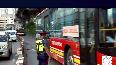 Nasampolan ang ilang tumakas na bus lane violators sa operasyon ng MMDA