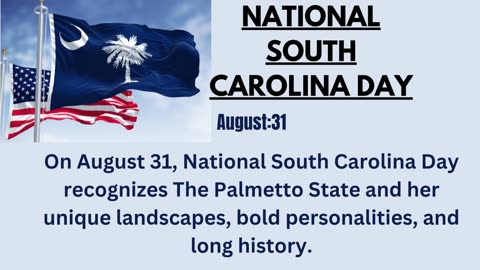 National south Carolina day