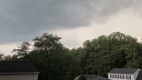 Man Extremely Calm After Close Lightning Strike