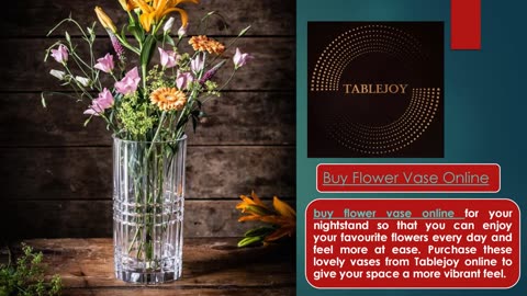 Buy flower vases online