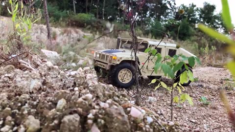 #016 HG P408 Hummer Humvee Off-road Driving 4X4 RC car