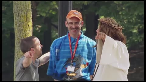 Jesus Pranks Wheelchair Man