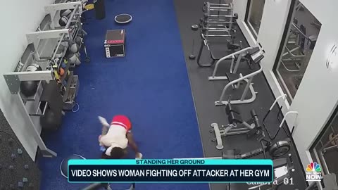 Florida woman fights off gym assailant