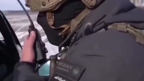 AP published footage of a Ukrainian unit commander wearing an ISIS patch...