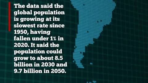 World population to reach eight billion next Thursday