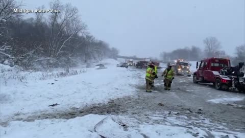 Lake effect snow hammers western New York