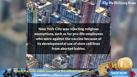 DeSantis Celebrates NYC Court Victory Over COVID Vaccine Mandates