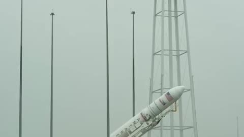 "Antares Rocket Prepares for Liftoff | NASA Exploration"