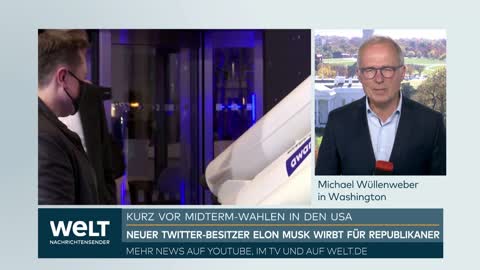 USA: ELON MUSK wirbt für Trumps Republikaner - „Könnte gewissen Impact auf Midterms haben"