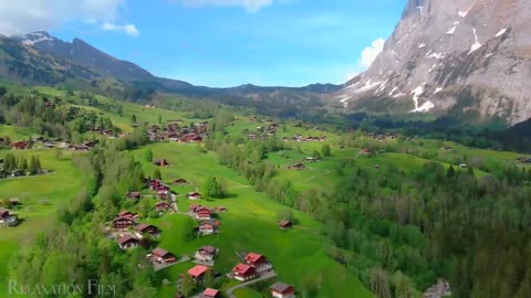 SWITZERLAND • 4K Relaxation Film • Peaceful Relaxing Music • Nature 4K Video UltraHD